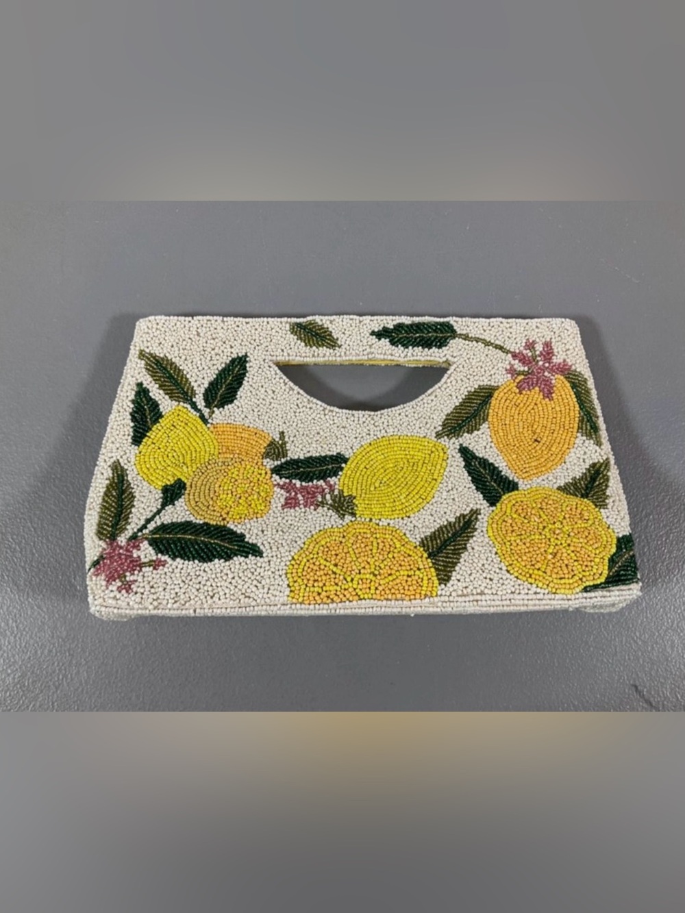 America and Beyond Beaded Clutch Bag. NWT. Make Lemonade